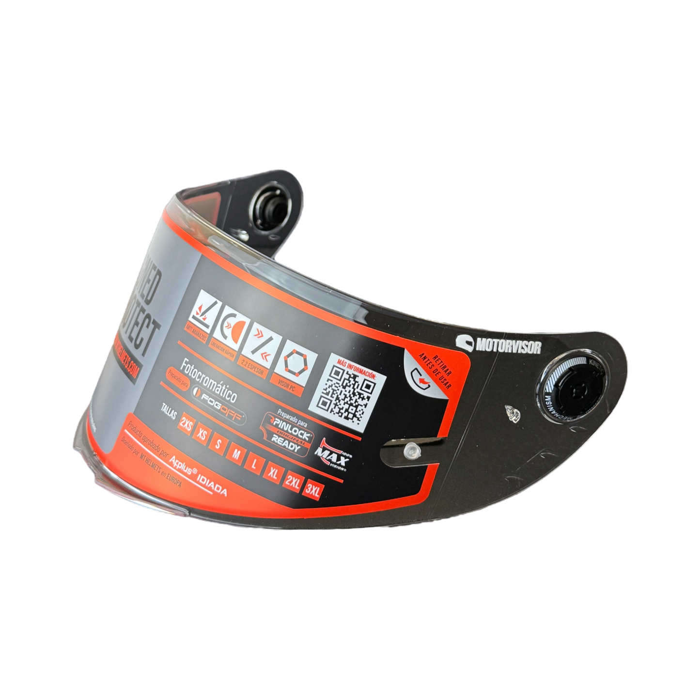 Visiera per MT - MT-V-14B / REVENGE 2S / TARGO S