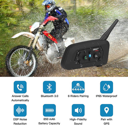 Moto Intercom - EJEAS V6 Pro (1200m)