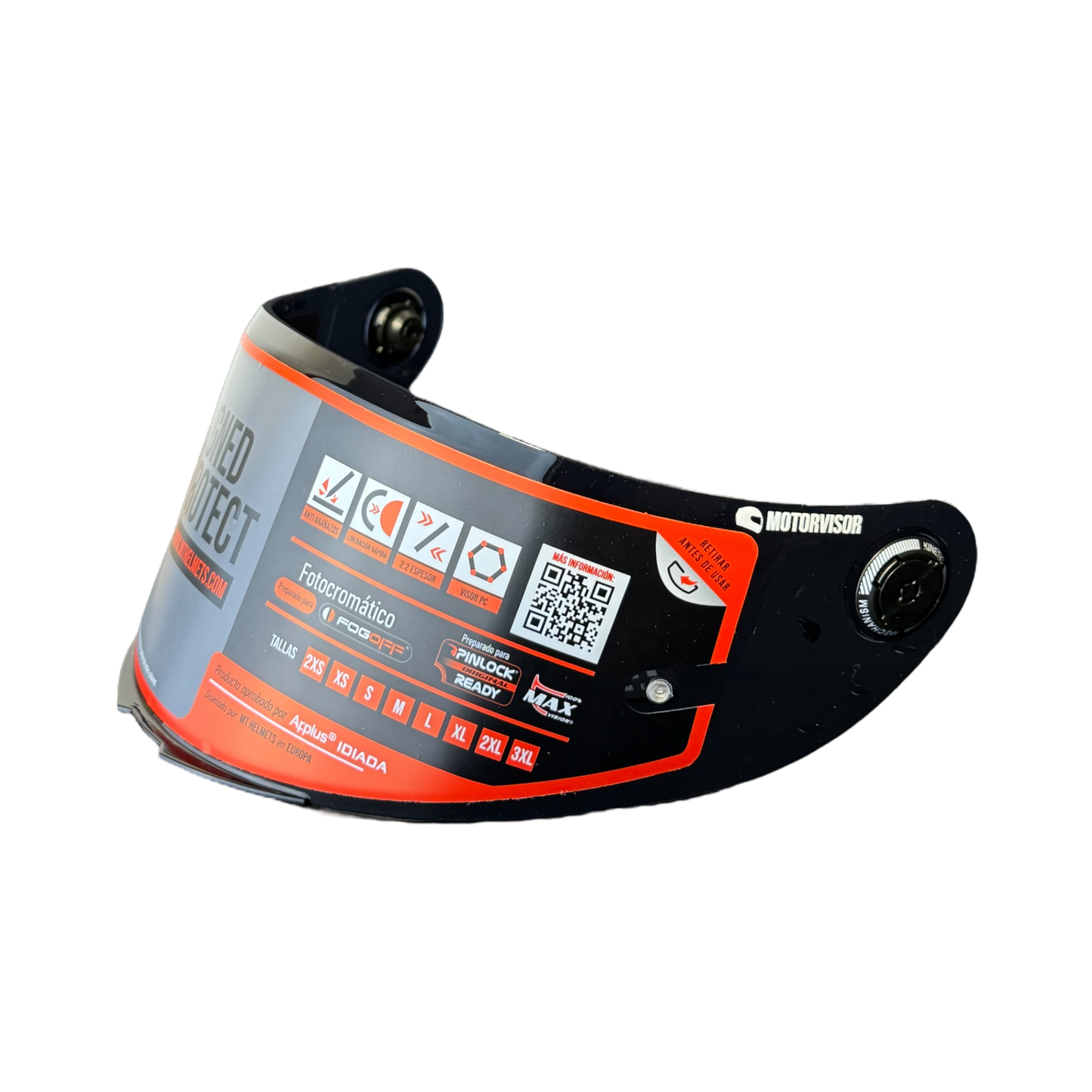 Visiera per MT - MT-V-14B / REVENGE 2S / TARGO S