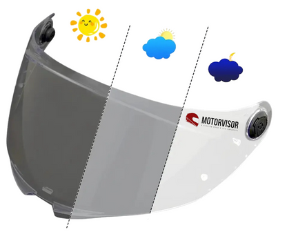 Visière pour MT - MT-V-28B / THUNDER 4 / THUNDER 4 SV / STINGER 2 / BRAKER SV