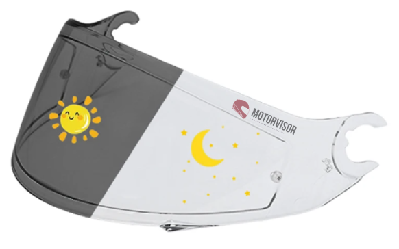 Visière pour SHARK - SKWAL / D-SKWAL 2 / SPARTAN / CARBON