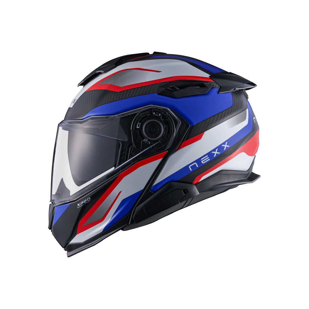 NEXX X.LIFETOUR PRO MILE BLUE RED MATTE