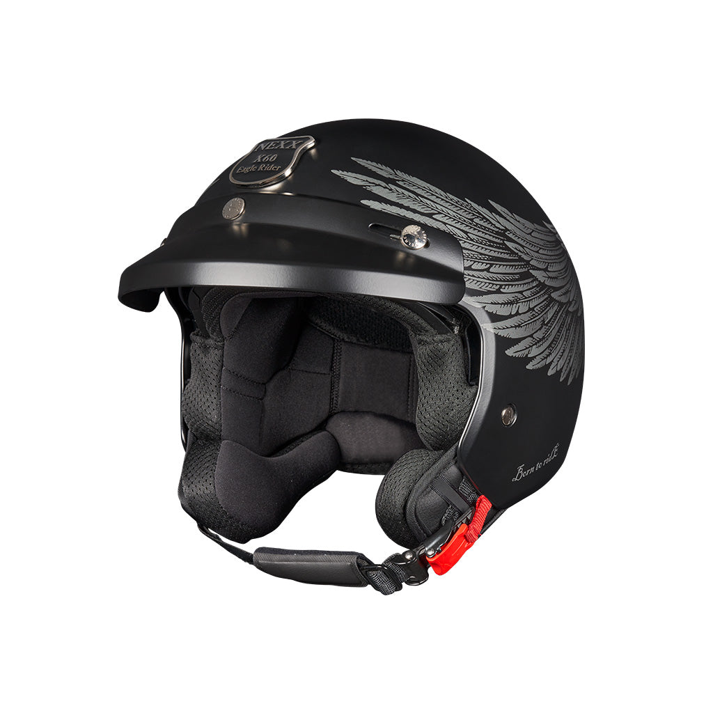 NEXX Y.10 EAGLE RIDER BLACK GREY MATTE