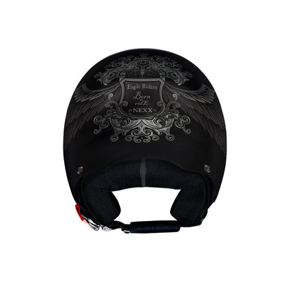NEXX Y.10 EAGLE RIDER BLACK GREY MATTE