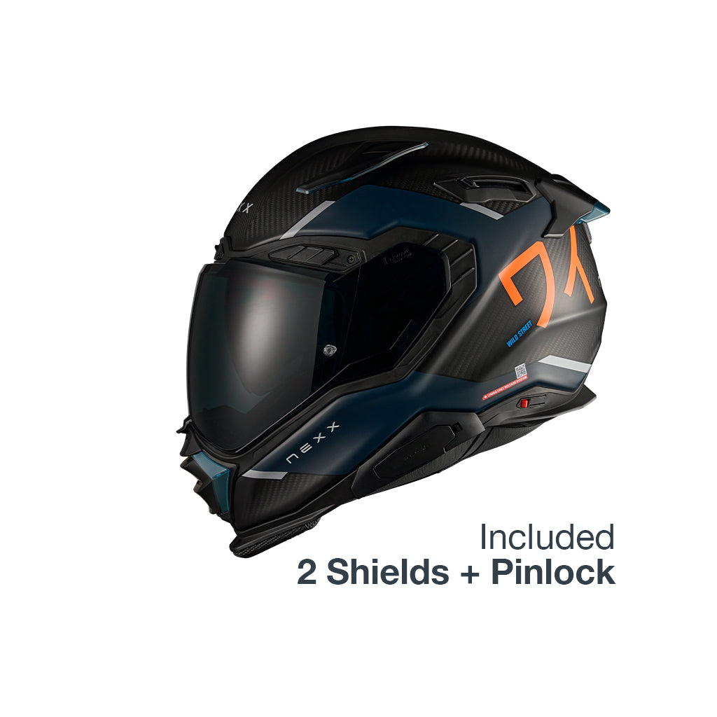 NEXX X.WST3 MANGA ORANGE BLUE MATTE