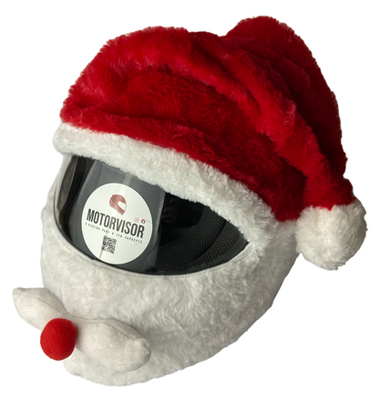 Copricasco Moto - Babbo Natale